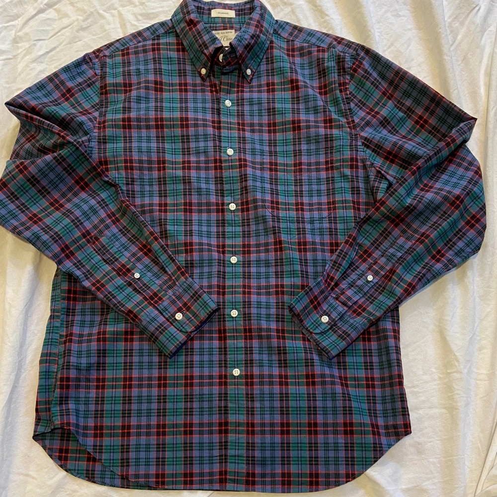 J.Crew NWOT Secret Wash Shirt Medium